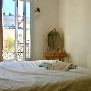 Design Et Lumineux A 3 Min Du Metro Jaures Appartement